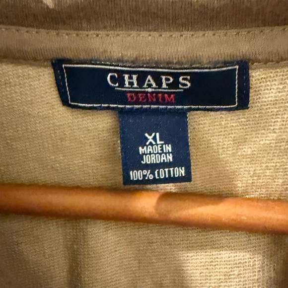 Ralph Lauren Chaps Denim Aztec Sweater Womens XL Pullover Tribal Southwest Cowl - Picture 3 of 5